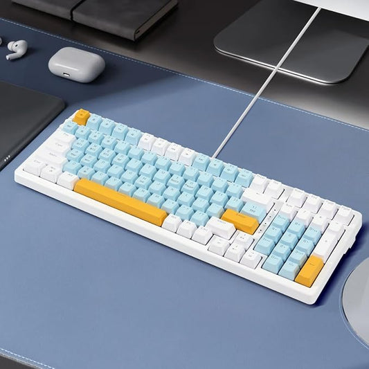 Wireless Mechanical Keyboard, Triple Mode 2.4G/USB-C/BT Gaming Keyboards 100 - Image 2
