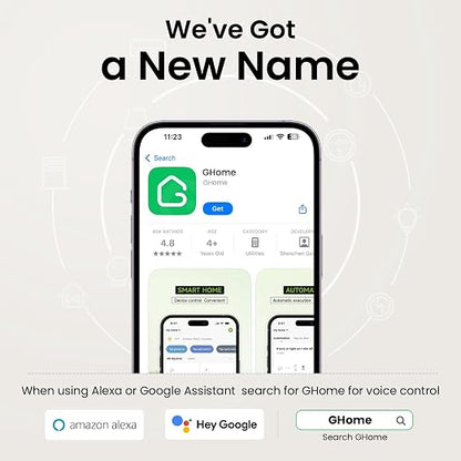 GHome Smart Plug Mini, WiFi Smart Outlet Plug Works - Image 9