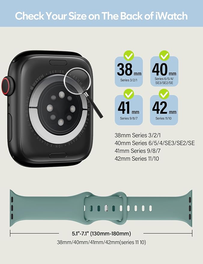 Sport Silicone Band Compatible - Image 2