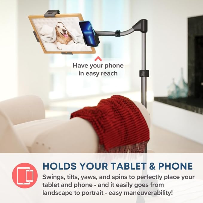 LEVO G2 Essential Tablet Floor Stand Tablet PCs, iPad mini, New iPad Pro - Image 4