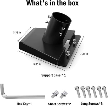 Starlink Gen 3 Pipe Adapter Mount | Heavy Duty Bracket - Image 3