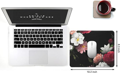 JIKIOU 3 Pack Mouse Pad with Stitched Edge, Comfortable Mouse Pads with - Image 2