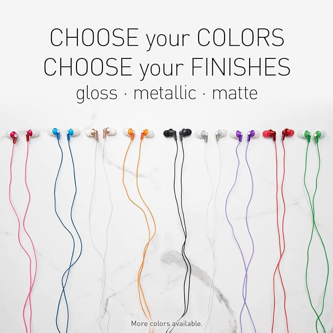Panasonic ErgoFit Wired Earbuds, 3.5mm Jack In-Ear Headphones Wired - Image 4