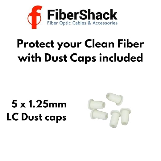 Fibershack - 1.25mm LC Fiber Cleaner Pen - 5 Pack - LC Fiber Optic Cleaning Pen - Image 2
