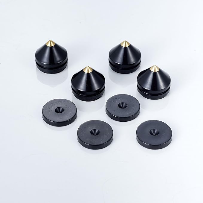 Speaker Spikes Floor Protectors 8pcs, Light Weight Shockproof Speaker Isolation - Image 5