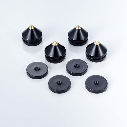 Speaker Spikes Floor Protectors 8pcs, Light Weight Shockproof Speaker Isolation - Image 5