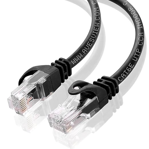 CAT 6 Ethernet Cable 25 FT, Indoor High-Speed 10Gbps Snagless CAT6 25FT - Image 2