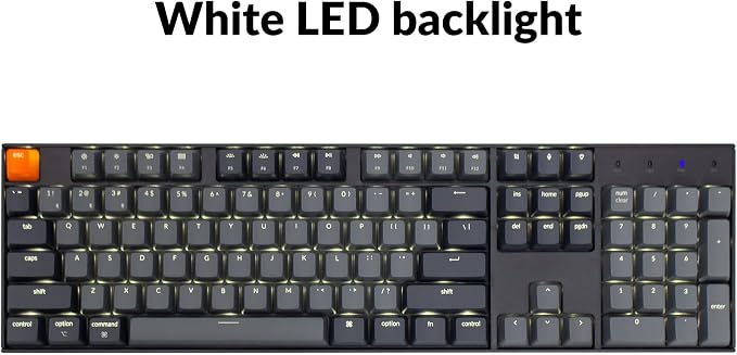 Keychron K10 Full Size Layout White LED Backlit Hot-Swappable Mechanical - Image 7