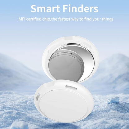 2 Pack Tracker Tags Pair with Apple Find My Bluetooth Air Smart Tags Key Finder - Image 2