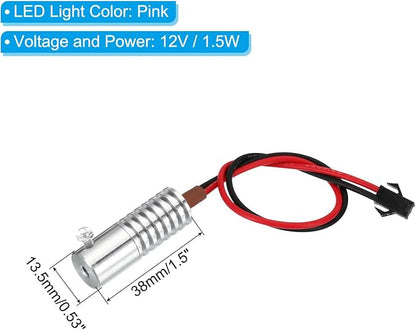 PATIKIL 3mm 1m PMMA Side Glow Fiber Optic Cable Kit, - Image 3
