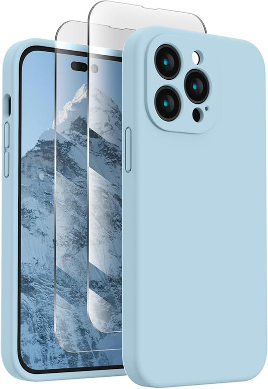 FireNova for iPhone 14 Pro Case, Silicone Upgraded Phone Case with, Soft by FireNova
