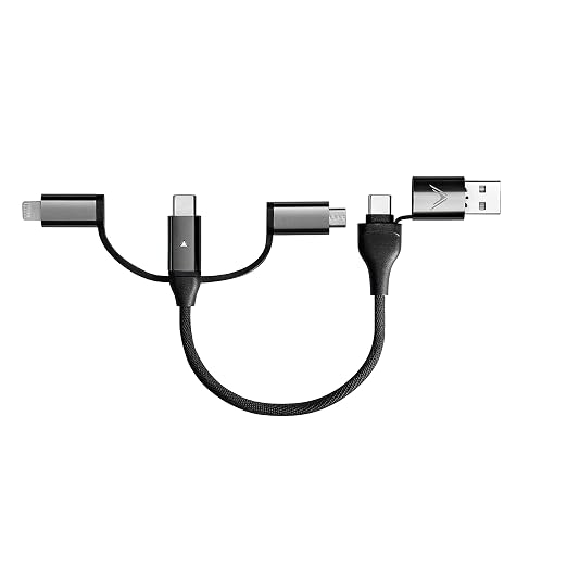 Futurizta Tech Zeus-X 6-in-1 Universal Multi Cable Fast Charging 60W Laptop PD by FuturiztaTech