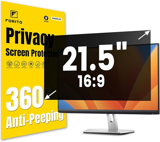 F FORITO 21.5 Inch 16:9 360°Privacy Screen Protector by FFORITO