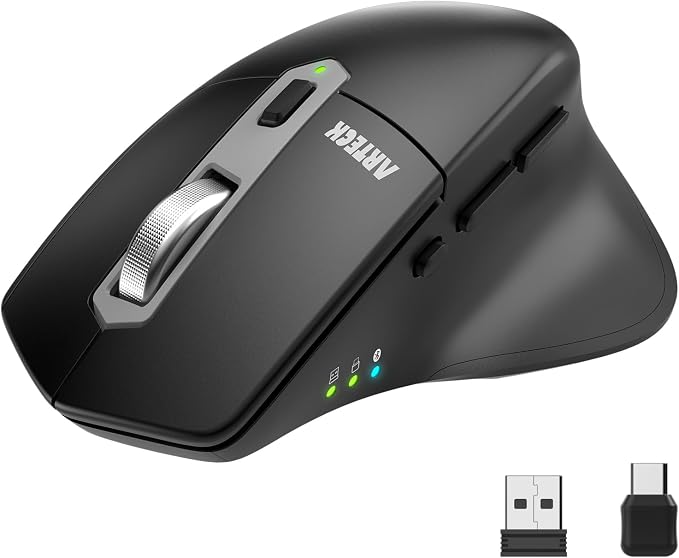 Arteck Multi-Device Wireless Bluetooth Mouse by ARTECK