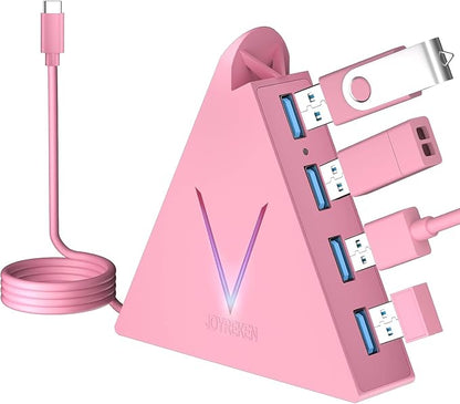 USB C Hub, Type C to 4 USB 3.0 Ports by JoyReken