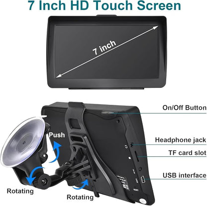 7-Inch HD Touchscreen GPS Navigator - Image 6