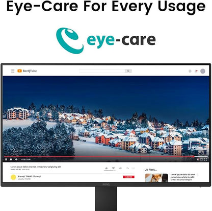 BenQ GW2491 23.8” 1080p FHD 100Hz IPS Eye-Care Monitor, DisplayPort, Ultra Slim - Image 8