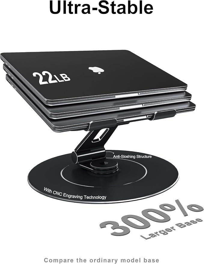 Adjustable 10-17.3" Laptop Stand - Image 6
