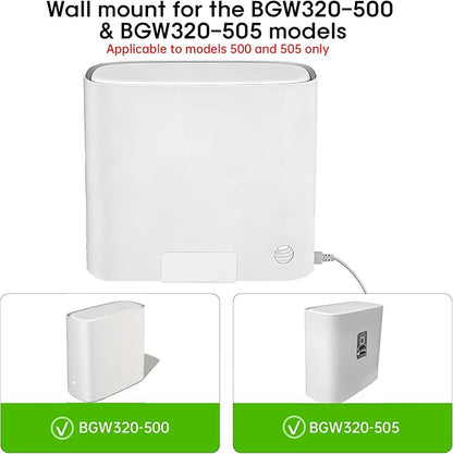 Metal Wall Mount for AT&T Fiber BGW320+Power Bricks Mount Holder Kit, Designed - Image 6