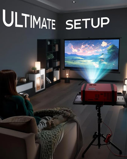 Projector Tripod Stand, Height Adjustable 27" to 62" & Floor Projector Stand - Image 7