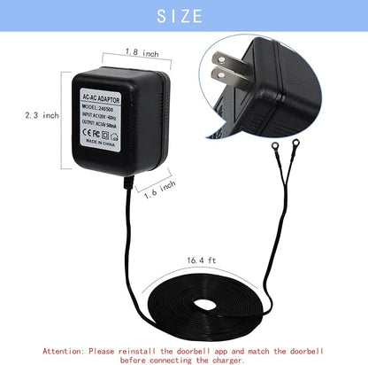 24V Transformer Doorbell Power Adapter Compatible - Image 5