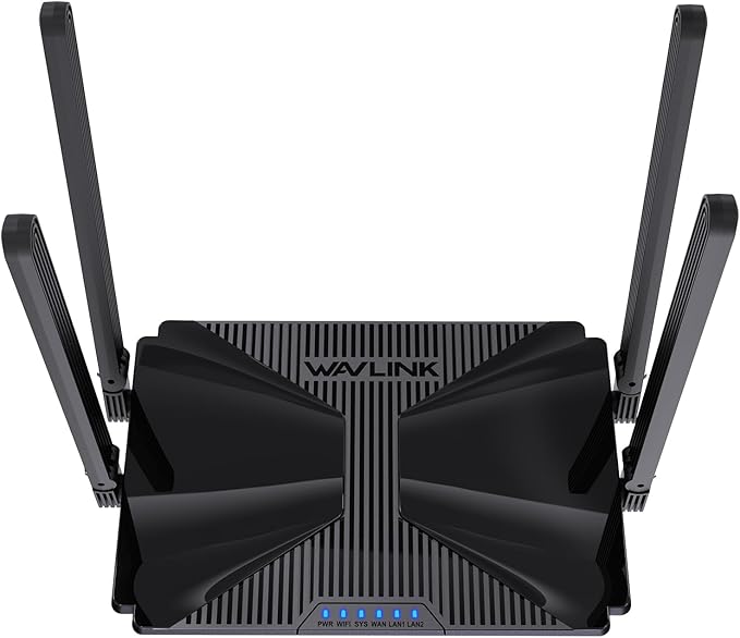 WiFi 6 AX3000 Dual Band Mesh Router, Wireless Gigabit Router by WAVLINK%C2%AE