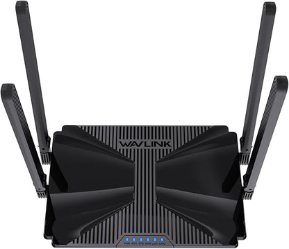 WiFi 6 AX3000 Dual Band Mesh Router, Wireless Gigabit Router by WAVLINK%C2%AE