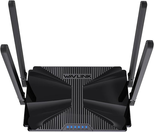 WiFi 6 AX3000 Dual Band Mesh Router, Wireless Gigabit Router by WAVLINK%C2%AE
