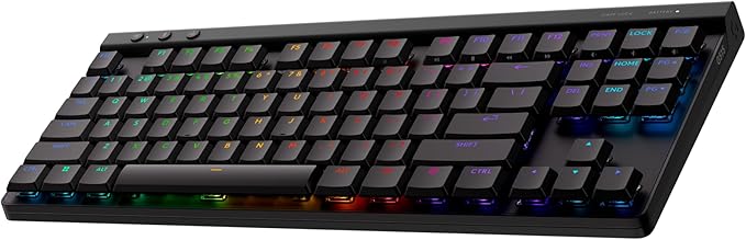 Logitech G515 Wireless Gaming Keyboard TKL, LIGHTSYNC RGB, Thin Tenkeyless by LogitechG