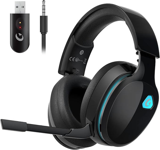 2.4GHz Wireless Gaming Headphones by Gtheos