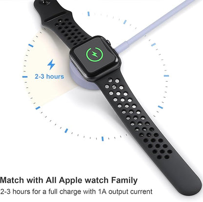 Fast Charger for Apple Watch Charger, Magnetic iWatch Charger to USB A Cable - Image 7