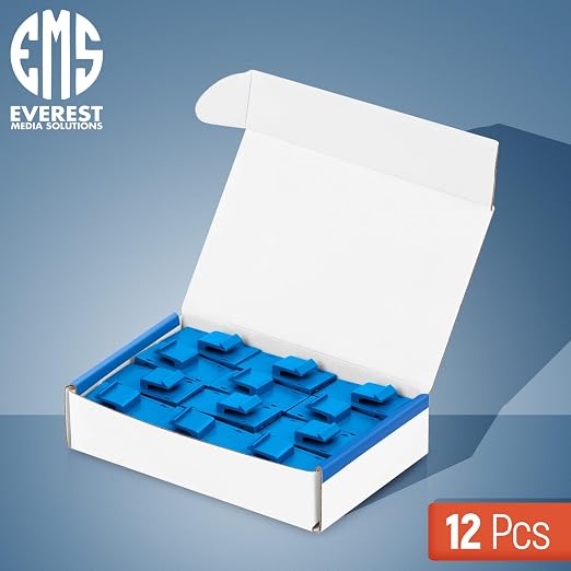 Everest Cat6 RJ45 Keystone Coupler in Blue - Image 2
