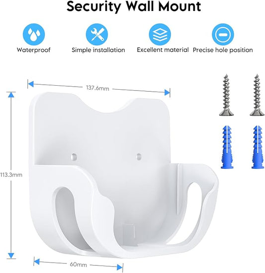 XLTTYWL eero 7 Wall Mount Kit, erro 7 Mount Bracket Optimize Space&Cable - Image 2