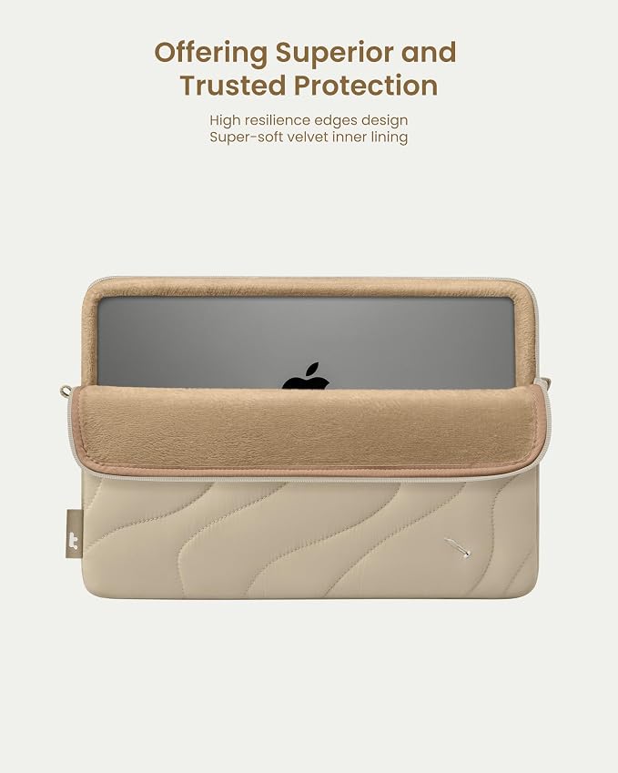 tomtoc 360 Protective Puffy Laptop Sleeve - Image 6