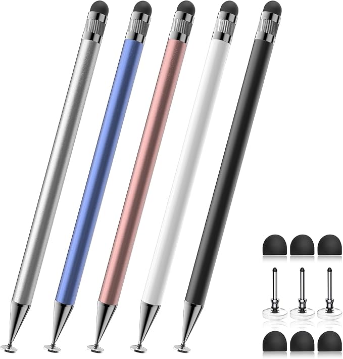 Stylus, 2-in-1 Stylus Pen for Touch Screen, High Precision and Sensitivity by Bopomofo