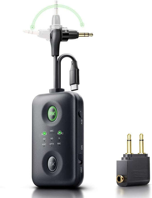Unique Design Bluetooth 5.4 Transmitter Receiver by Sunnymark