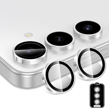 for Samsung Galaxy S24 FE Camera Lens Protector, Individual Metal Ring Tempered - Image 2