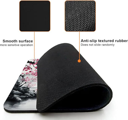 Mouse Pad, Cute Japanese Cherry Blossom Mouse Pads - Image 3