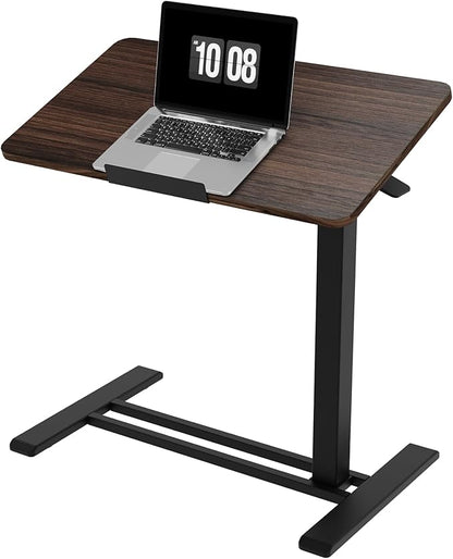 FLEXISPOT H7 PRO Mobile Standing Desk Adjustable Overbed Table Pneumatic by FlexiSpot