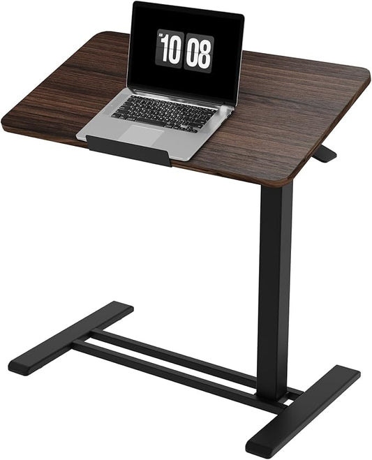 FLEXISPOT H7 PRO Mobile Standing Desk Adjustable Overbed Table Pneumatic by FlexiSpot