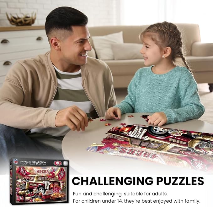 MasterPieces - 1000 Piece Jigsaw Puzzle, NFL Pittsburgh Steelers, Fun - Image 4
