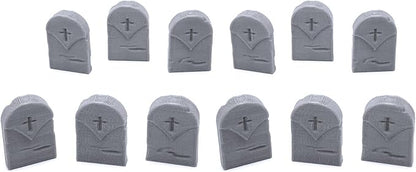 EnderToys Mausoleum Graveyard Tombstones, 3D Printed Tabletop RPG Scenery and - Image 4
