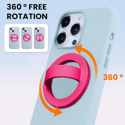 Magnetic Silicone Ring Grip Phone Holder, Loop Grip Phone Holder, Magnetic - Image 3
