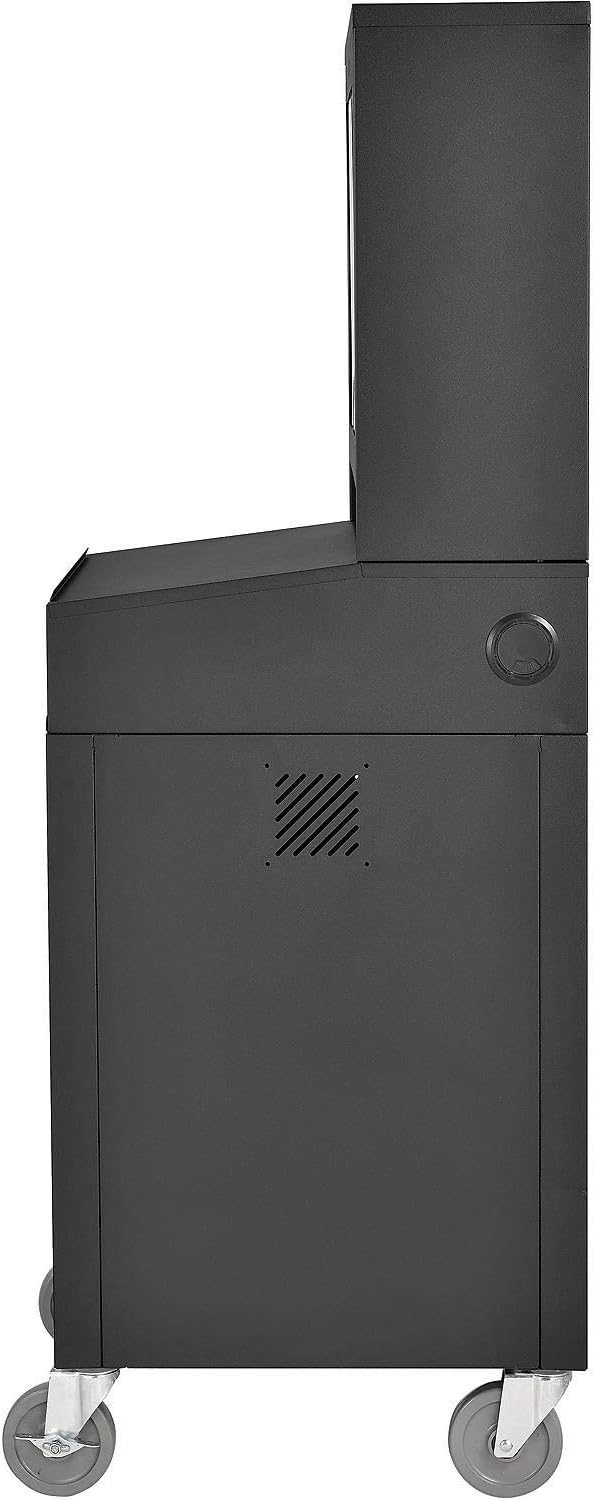 Global Industrial Mobile Security LCD Computer Cabinet Enclosure - Image 3