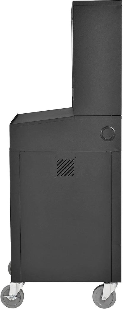 Global Industrial Mobile Security LCD Computer Cabinet Enclosure - Image 3