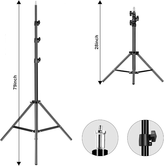 GVM 80W Video Light with Bowens Mount 2PCS LED Continuous Video Light with - Image 7