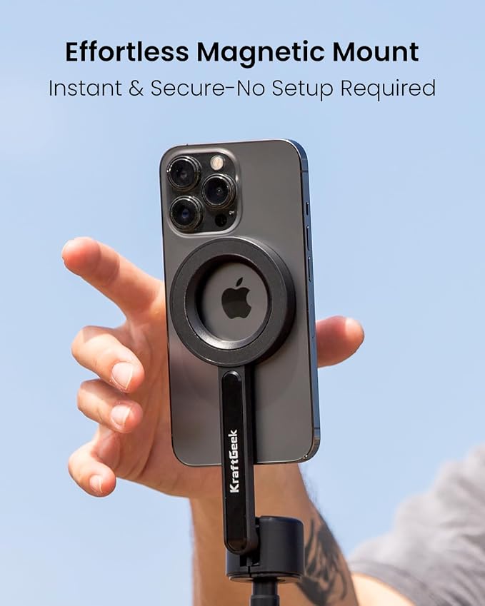 KraftGeek Magnetic Phone Tripod - Image 2