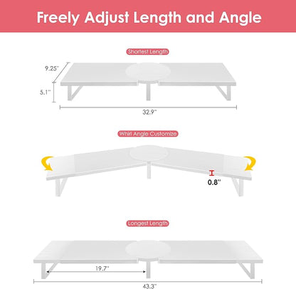 Dual-Monitor-Riser-Stand-For-Desk, Large Monitor Stand Riser - Image 3