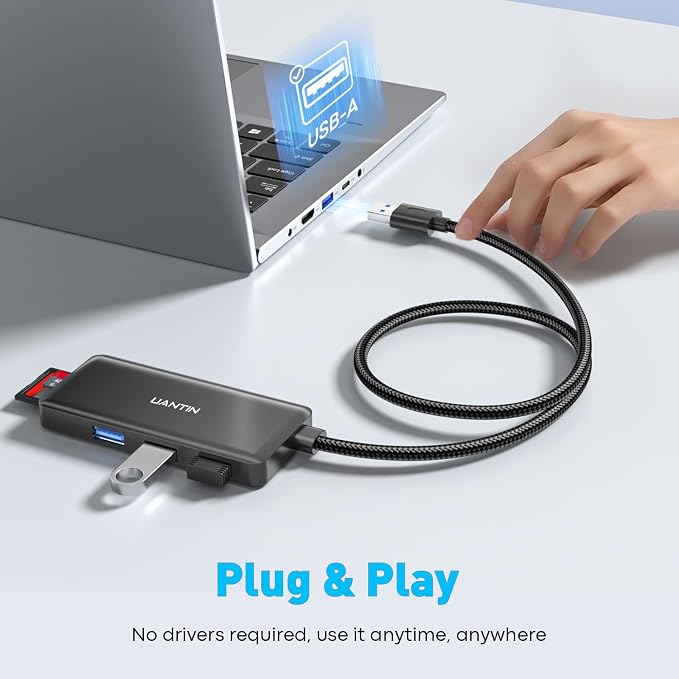 USB Hub for Laptop | 3-Port USBA 3.0 Splitter - Image 5