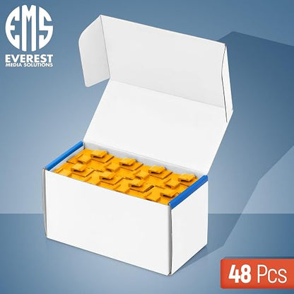 Everest RJ45 CAT6 Keystone Coupler in Yellow - Image 2